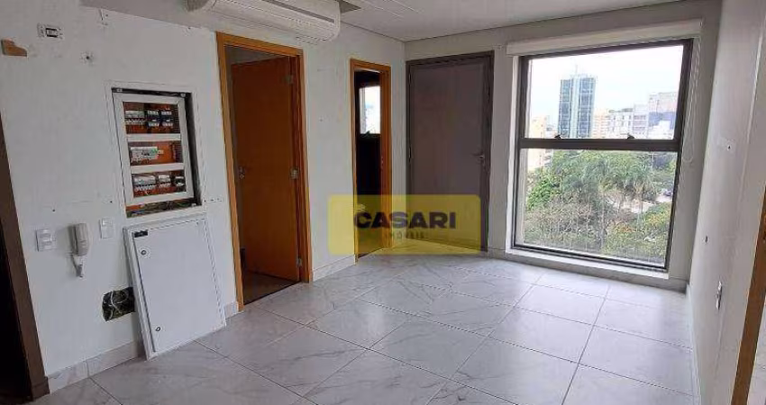 Sala para alugar, 42 m²- Jardim - Santo André/SP