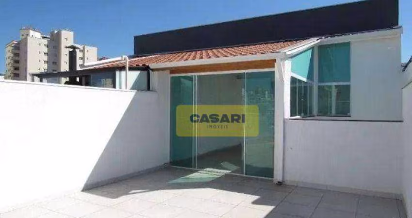 Cobertura com 2 dormitórios, 104 m² - venda ou aluguel - Jardim Bela Vista - Santo André/SP