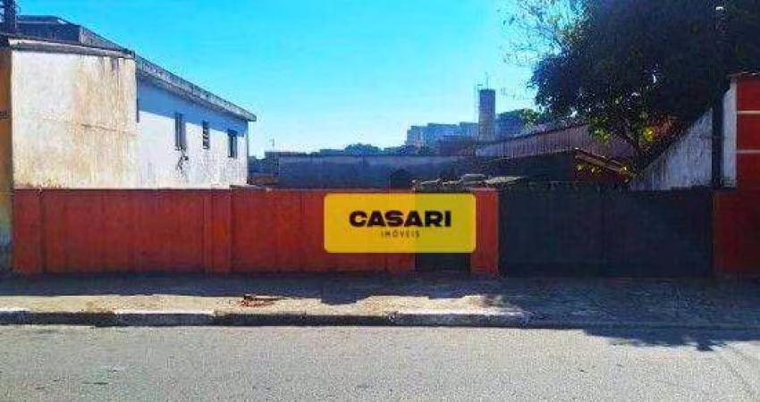 Terreno à venda, 250 m²- Vila Nogueira - Diadema/SP