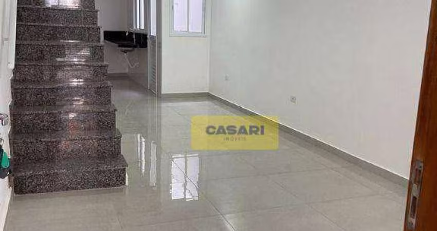 Sobrado com 3 dormitórios à venda, 100 m²- Vila Eldízia - Santo André/SP
