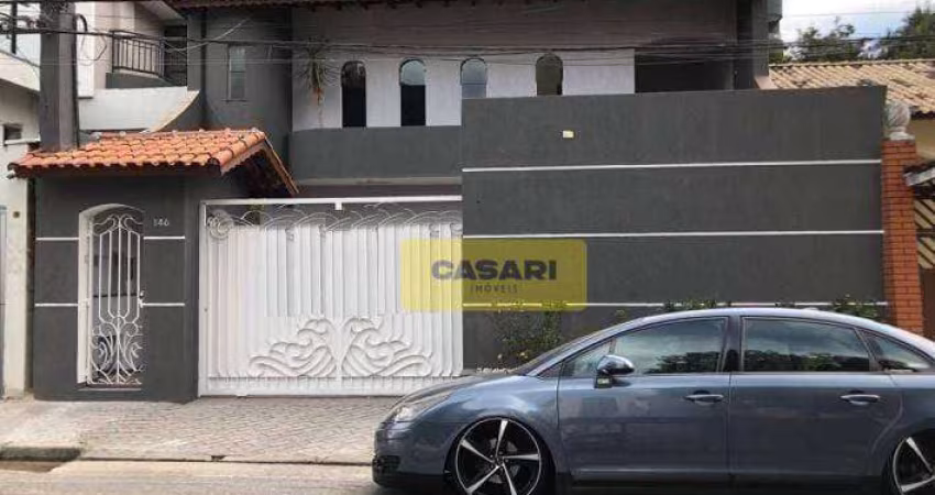 Sobrado com 3 dormitórios, 400 m² - venda ou aluguel- Vila Valparaíso - Santo André/SP