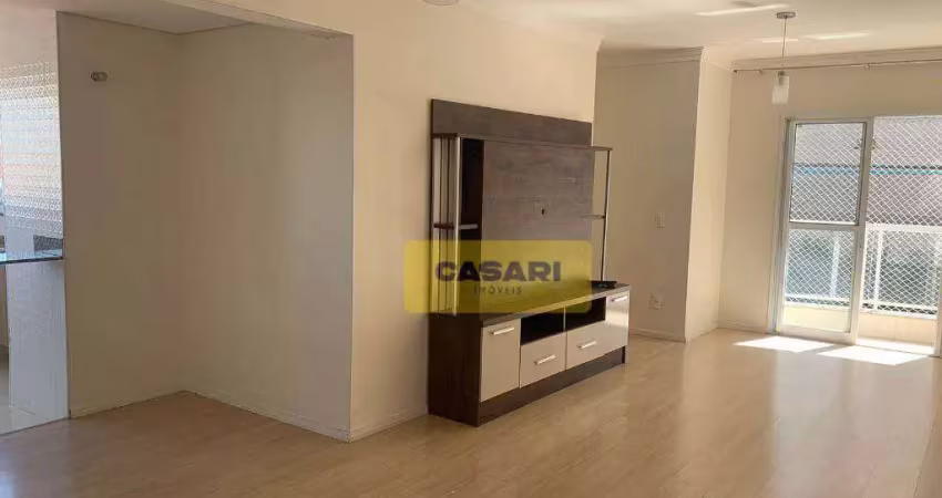 Apartamento com 3 dormitórios à venda, 87 m² - Campestre - Santo André/SP