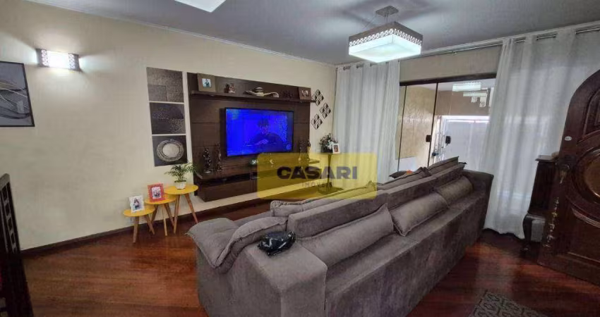 Sobrado com 3 dormitórios à venda, 187 m²- Vila Euclides - São Bernardo do Campo/SP