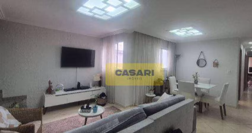 Cobertura com 3 dormitórios à venda, 180 m²- Vila Eldízia - Santo André/SP
