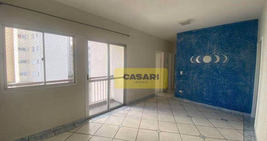 Apartamento com 3 dormitórios para alugar, 68 m² - Planalto - São Bernardo do Campo/SP