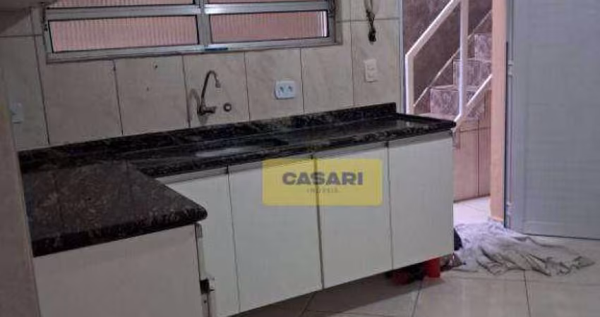Sobrado com 2 dormitórios para alugar, 80 m²- Montanhão - São Bernardo do Campo/SP