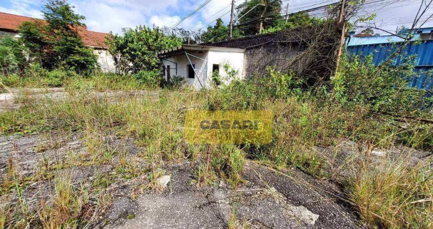 Terreno, 1866 m² - venda ou aluguel - Demarchi - São Bernardo do Campo/SP