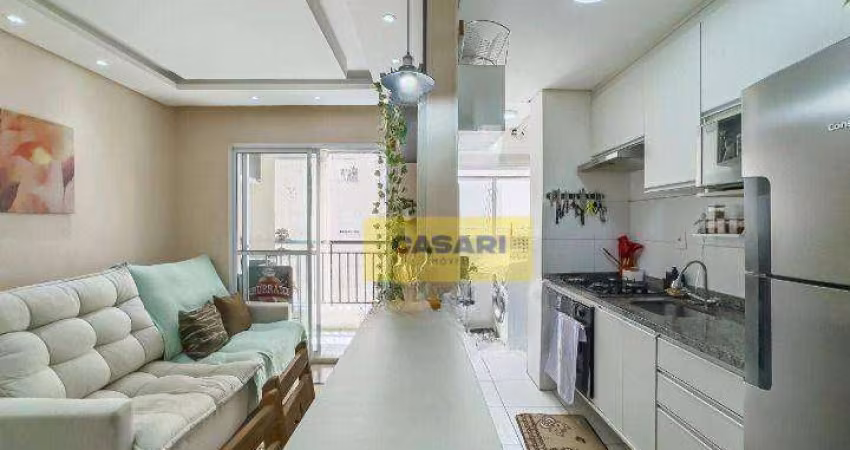 Apartamento com 2 dormitórios à venda, 56 m²- Planalto - São Bernardo do Campo/SP