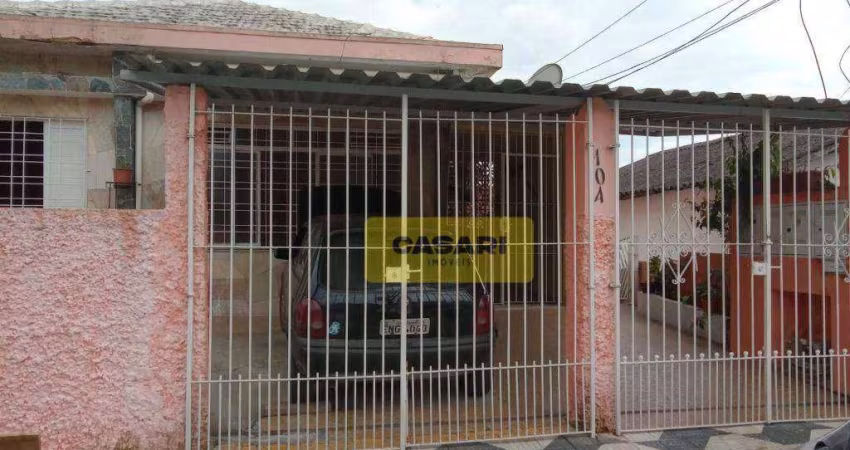 Casa com 2 dormitórios à venda, 200 m²- Assunção - São Bernardo do Campo/SP