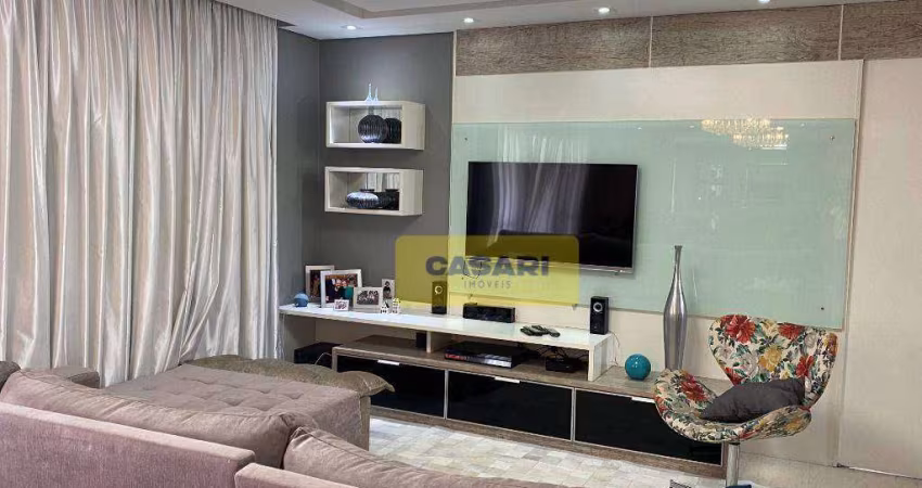 Apartamento com 3 dormitórios à venda, 165 m² - Jardim - Santo André/SP