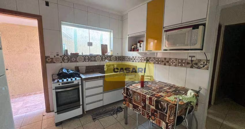 Casa com 2 dormitórios para alugar, 100 m² por R$ 2.889,31/mês - Jordanópolis - São Bernardo do Campo/SP
