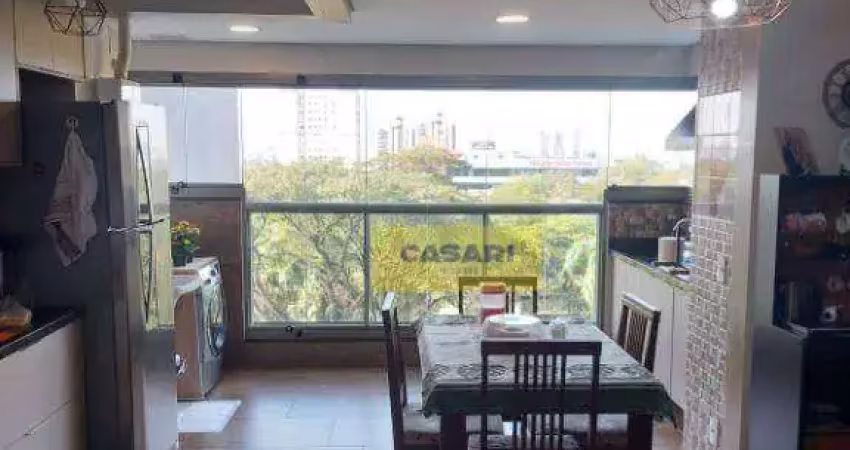 Apartamento com 2 dormitórios à venda, 73 m²- Vila Assunção - Santo André/SP