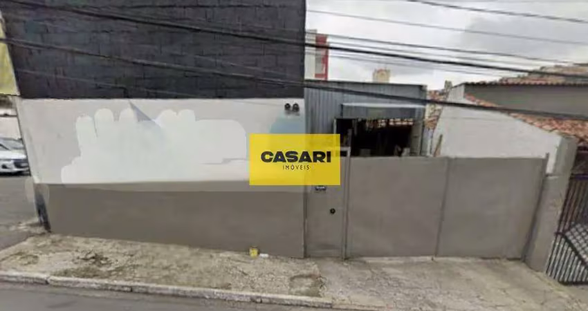 Terreno comercial 300 metros plano com 3 salas , 1banheiro. próximo ao centro de sbc