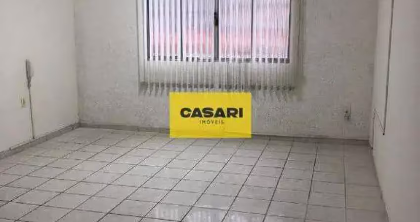 Sala comercial com 21,09m² para locação na vila linda - santo andré/sp.