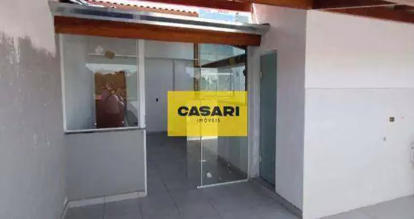 Cobertura com 2 dormitórios à venda, 107 m² - vila guiomar - santo andré/sp