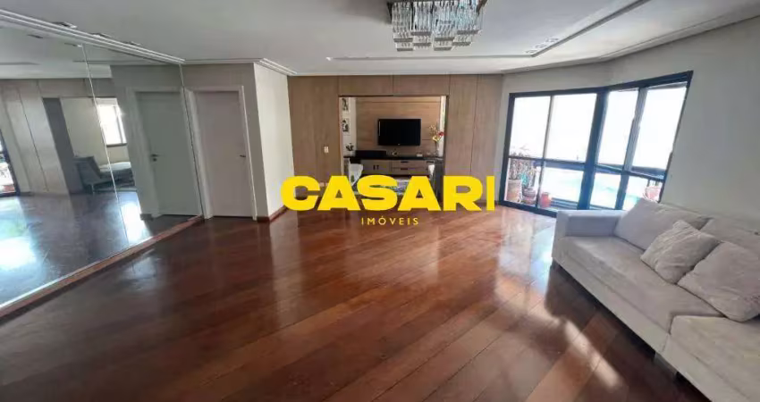 Apartamento à venda com 3 dormitórios e 212 m² no jardim – santo andré/sp | amplo, com 2 suítes e 3 vagas