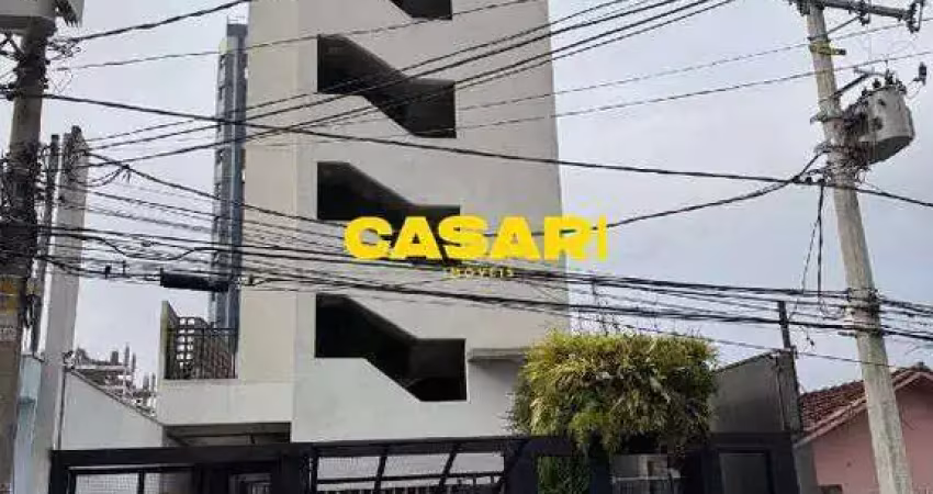 Apartamento com 2 dormitórios à venda, 37 m² - campestre - santo andré/sp