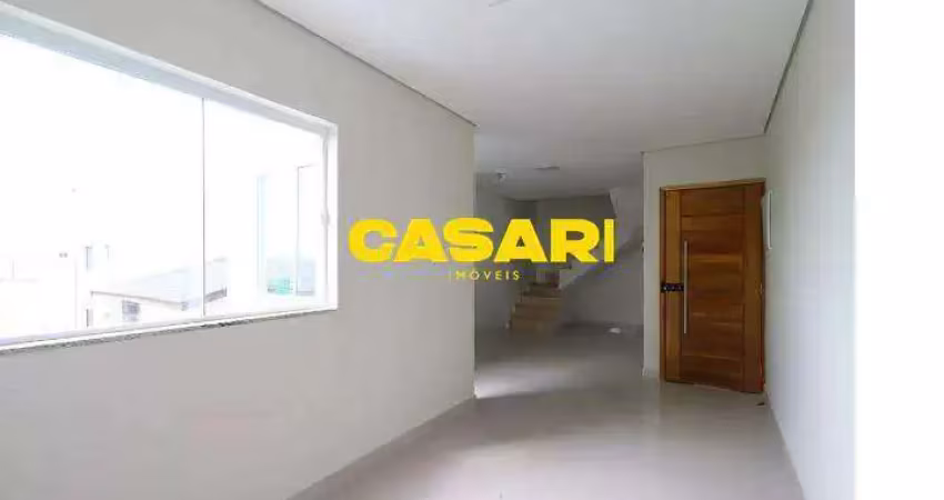Cobertura com 115m², suíte e área gourmet em utinga – conforto e praticidade em santo andré!