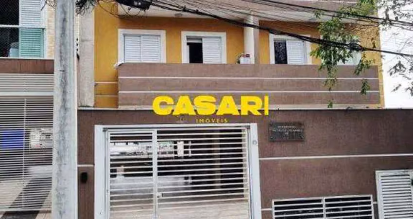 Partamento com 2 dormitórios à venda, 39 m² - jardim cristiane - santo andré/sp