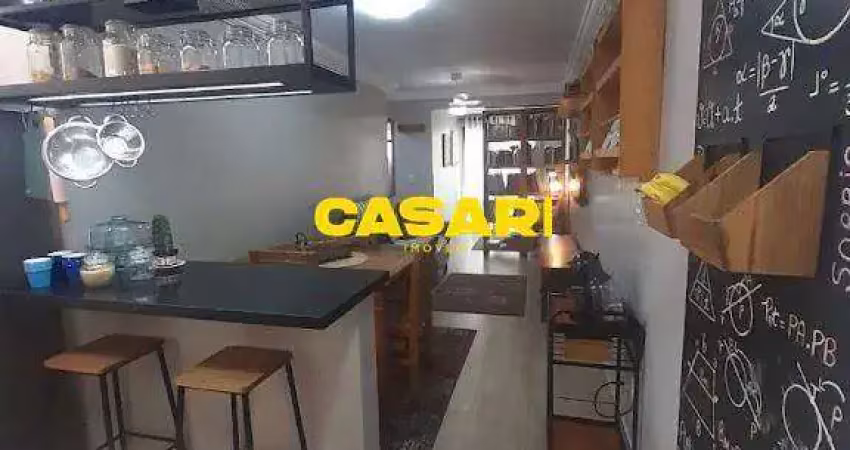 Apartamento com 2 dormitórios à venda, 60 m² - vila leopoldina - santo andré/sp