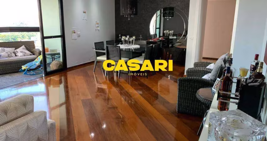 Apartamento com 3 dormitórios à venda, 179 m²- centro - são bernardo do campo/sp