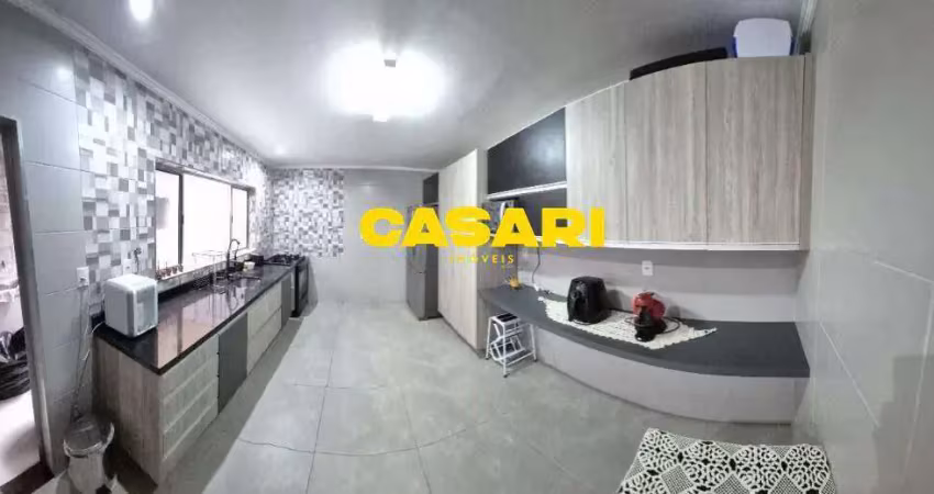 Apartamento com 3 dormitórios à venda, 169 m² - campestre - santo andré/sp