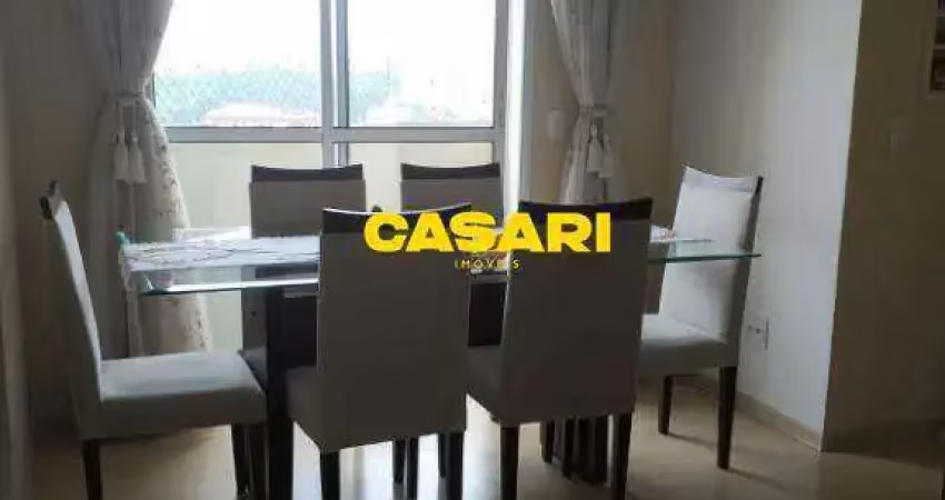 Apartamento com 3 dormitórios à venda, 68 m² - vila euclides - são bernardo do campo/sp