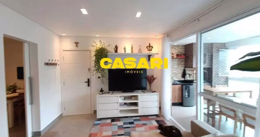 Apartamento com 3 dormitórios à venda, 106 m² - centro - são bernardo do campo/sp