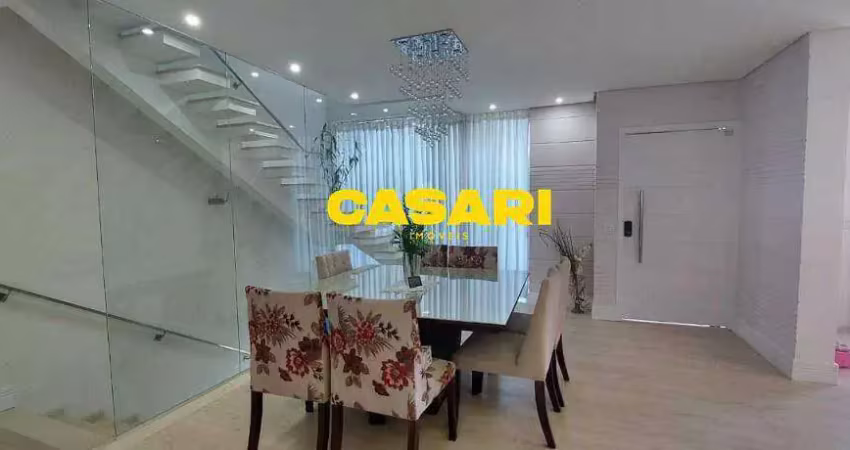 Sobrado com 3 dormitórios à venda, 367 m² - jardim do mar - são bernardo do campo/sp