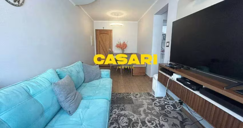 Apartamento com 3 dormitórios à venda, 70 m²- rudge ramos - são bernardo do campo/sp