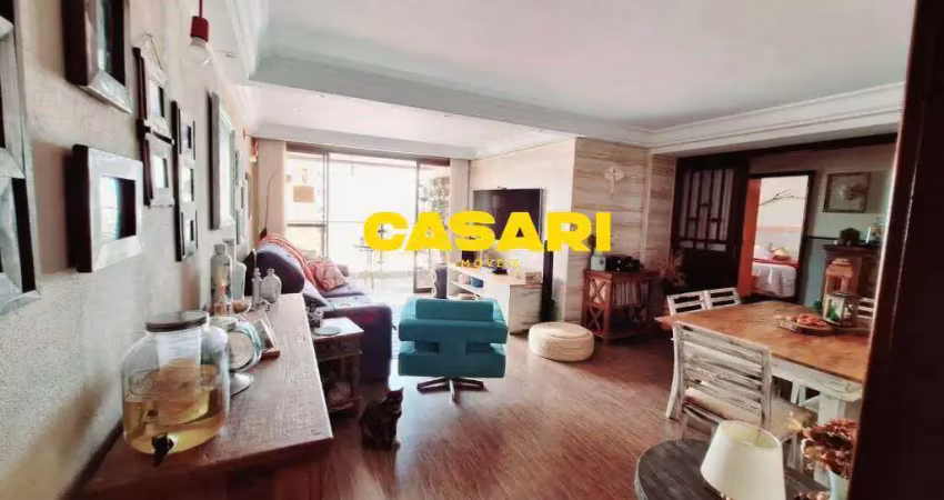 Apartamento com 3 dormitórios à venda, 140 m² - jardim do mar - são bernardo do campo/sp