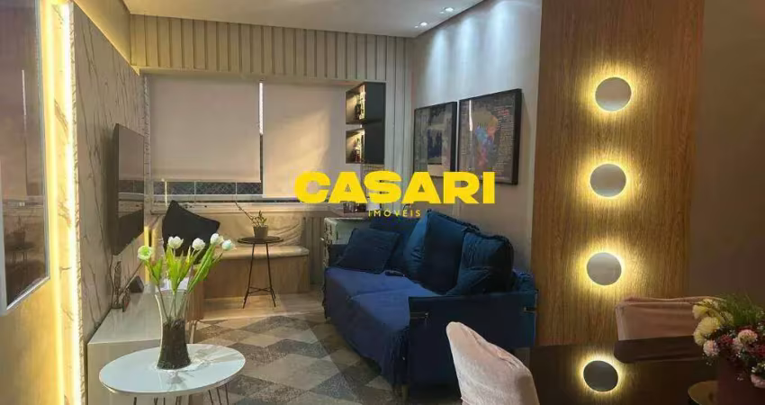 Apartamento com 3 dormitórios à venda, 77 m² - baeta neves - são bernardo do campo/sp