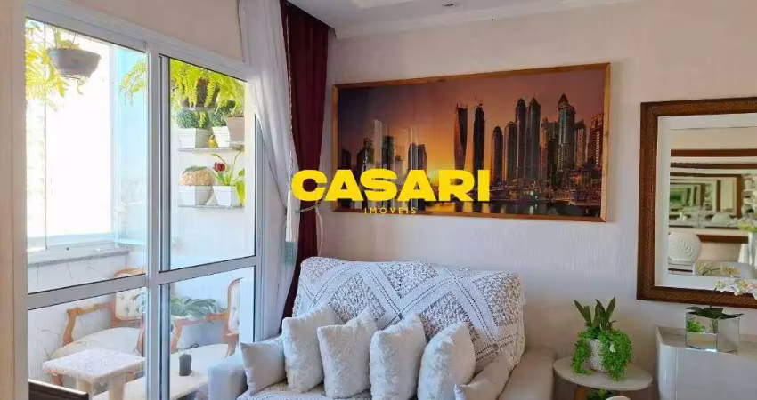 Apartamento com 2 dormitórios à venda, 59 m² - centro - são bernardo do campo/sp