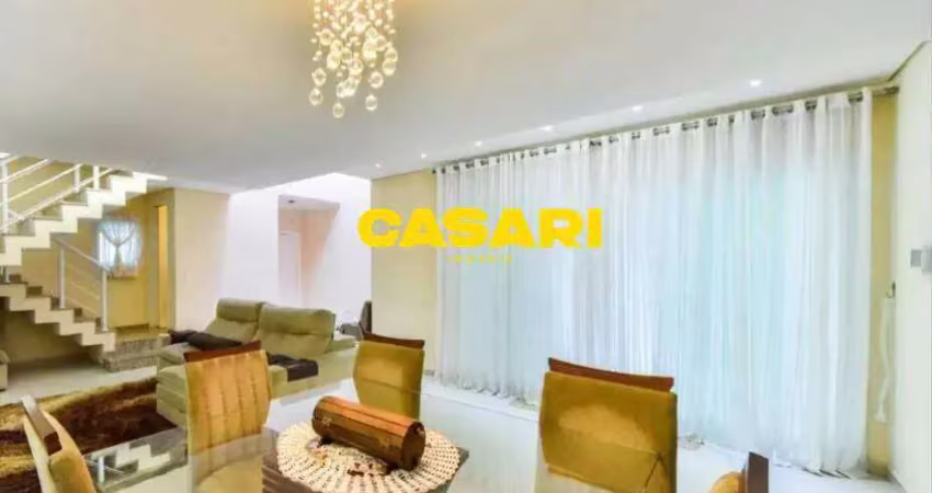Sobrado com 3 dormitórios à venda, 239 m² - nova petrópolis - são bernardo do campo/sp