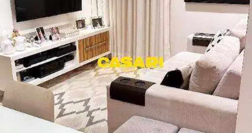 Apartamento com 2 dormitórios à venda, 77 m² - rudge ramos - são bernardo do campo/sp