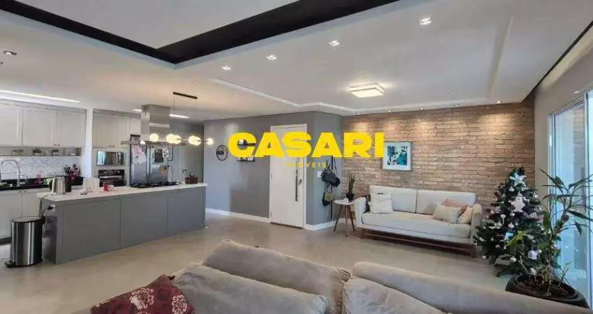 Apartamento com 3 dormitórios à venda, 130 m² - jardim do mar - são bernardo do campo/sp