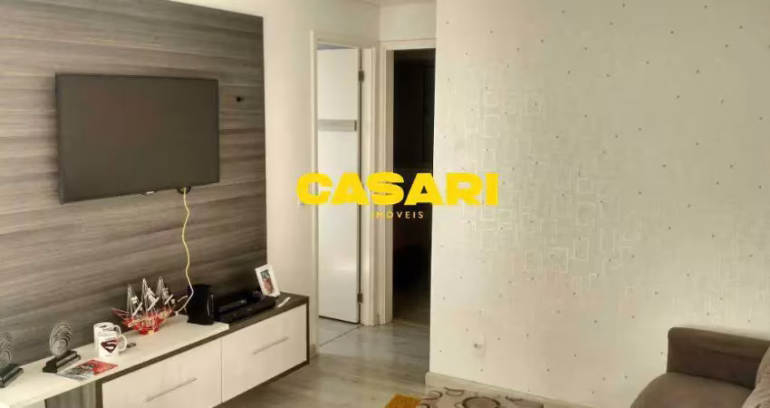 Apartamento com 2 dormitórios à venda, 50 m² - planalto - são bernardo do campo/sp