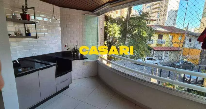 Apartamento com 3 dormitórios à venda, 115 m² - centro - são bernardo do campo/sp