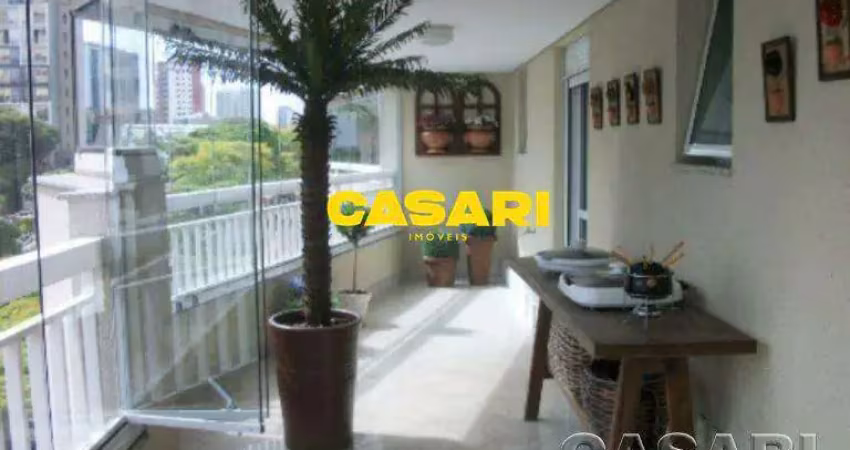 Apartamento com 3 dormitórios à venda, 203 m² - chácara inglesa - são bernardo do campo/sp