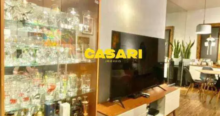 Apartamento com 3 dormitórios à venda, 101 m² - centro - são bernardo do campo/sp