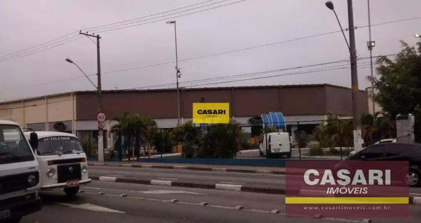 Lote comercial 11x30 m com dois imóveis na avenida principal em são bernardo do campo
