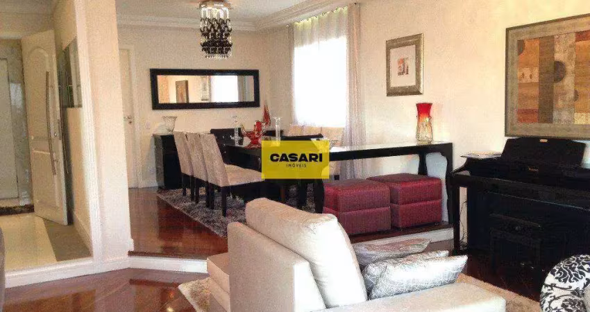 Apartamento com 4 dormitórios à venda, 204 m² - baeta neves - são bernardo do campo/sp