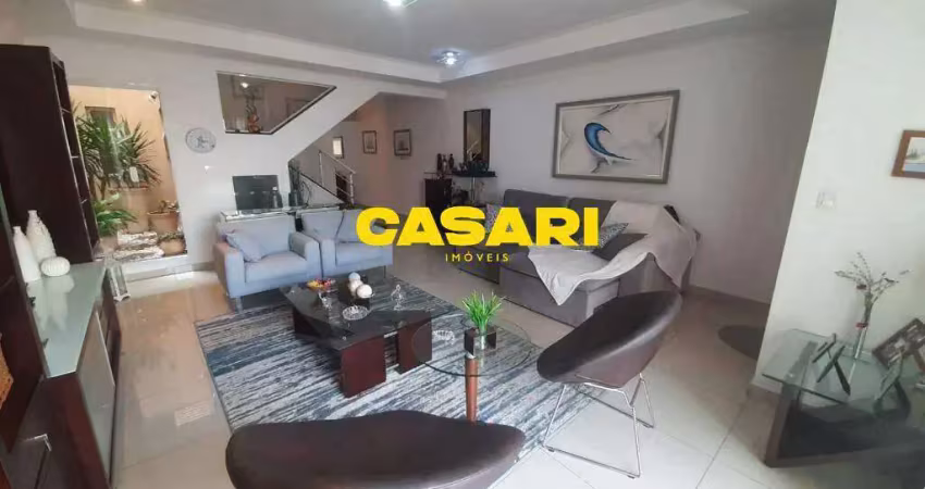 Sobrado de alto padrão com 3 suítes e piscina – sbc