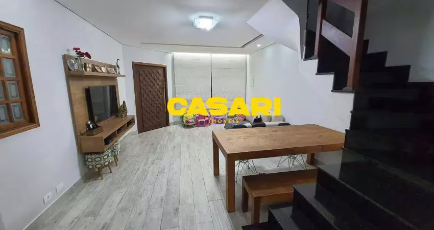 Sobrado com 3 dormitórios à venda, 160 m² - planalto - são bernardo do campo/sp