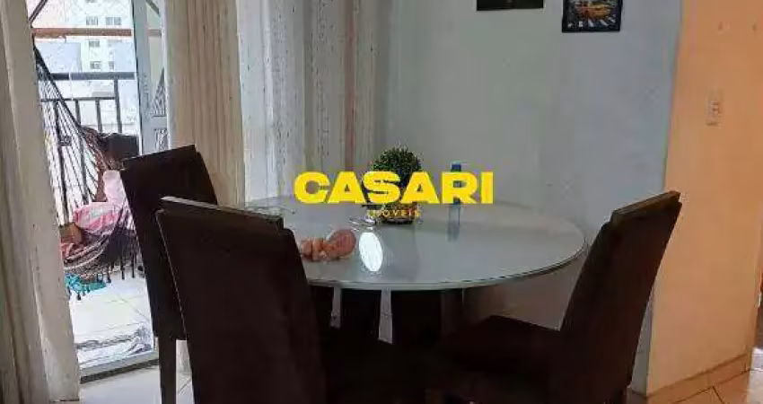 Apartamento com 2 dormitórios à venda, 67 m² - vila valparaíso - santo andré/sp