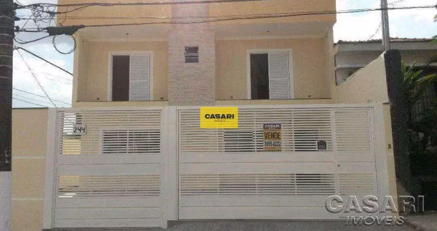 Sobrado novo com 3 suítes, 3 vagas e acabamento em porcelanato em são bernardo do campo