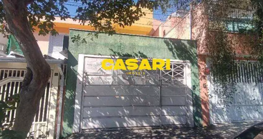 Sobrado com 3 dormitórios à venda, 206 m²- jardim - santo andré/sp