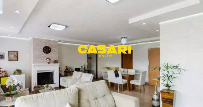 Apartamento com 4 dormitórios, 169 m² - demarchi - são bernardo do campo/sp