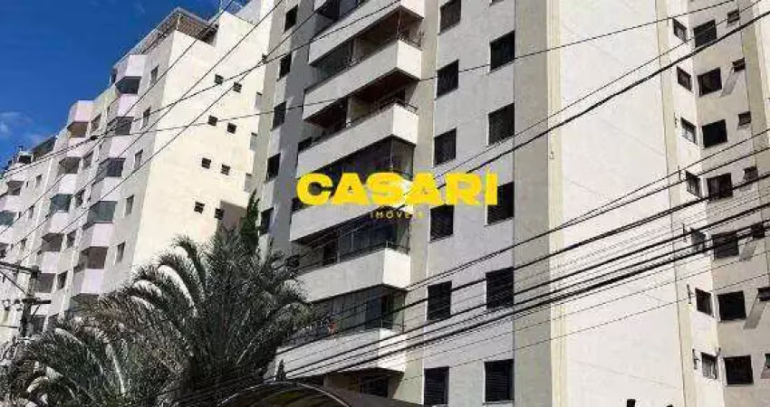 Apartamento com 3 dormitórios à venda, 92 m² - rudge ramos - são bernardo do campo/sp