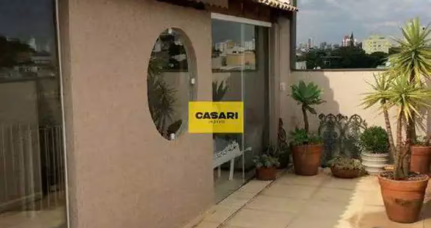 Cobertura à venda com 3 dormitórios e 135 m² - rudge ramos, são bernardo do campo/sp